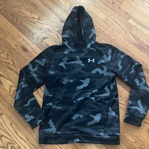 Boys Camo under Armour hoodie